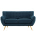 Remark Upholstered Fabric Loveseat | Bohemian Home Decor