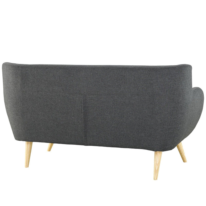 Remark Upholstered Fabric Loveseat | Bohemian Home Decor