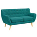 Remark Upholstered Fabric Loveseat | Bohemian Home Decor
