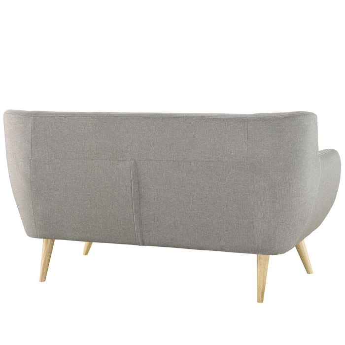 Remark Upholstered Fabric Loveseat | Bohemian Home Decor
