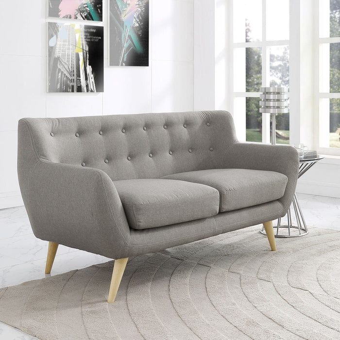 Loveseats Remark Upholstered Fabric Loveseat -Free Shipping at Bohemian Home Decor