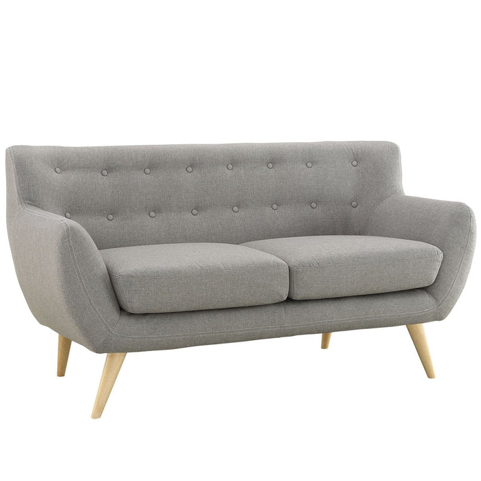 Remark Upholstered Fabric Loveseat | Bohemian Home Decor