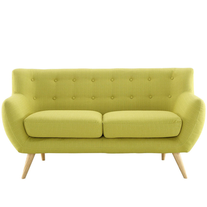 Remark Upholstered Fabric Loveseat | Bohemian Home Decor