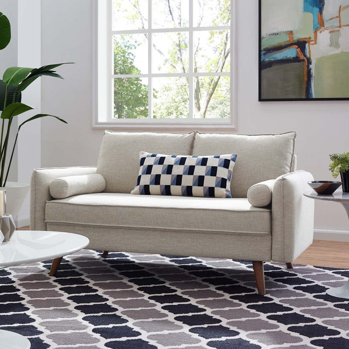 Revive Upholstered Fabric Loveseat | Bohemian Home Decor