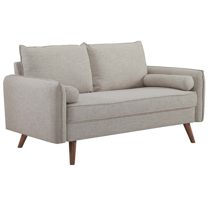 Revive Upholstered Fabric Loveseat | Bohemian Home Decor