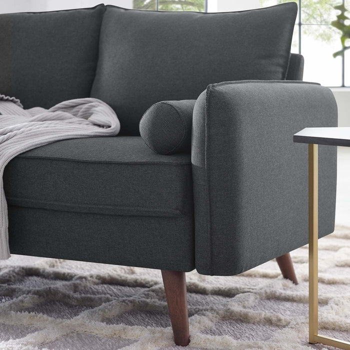 Revive Upholstered Fabric Loveseat | Bohemian Home Decor
