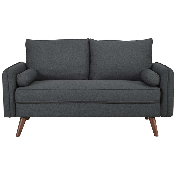 Revive Upholstered Fabric Loveseat | Bohemian Home Decor