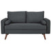 Revive Upholstered Fabric Loveseat | Bohemian Home Decor