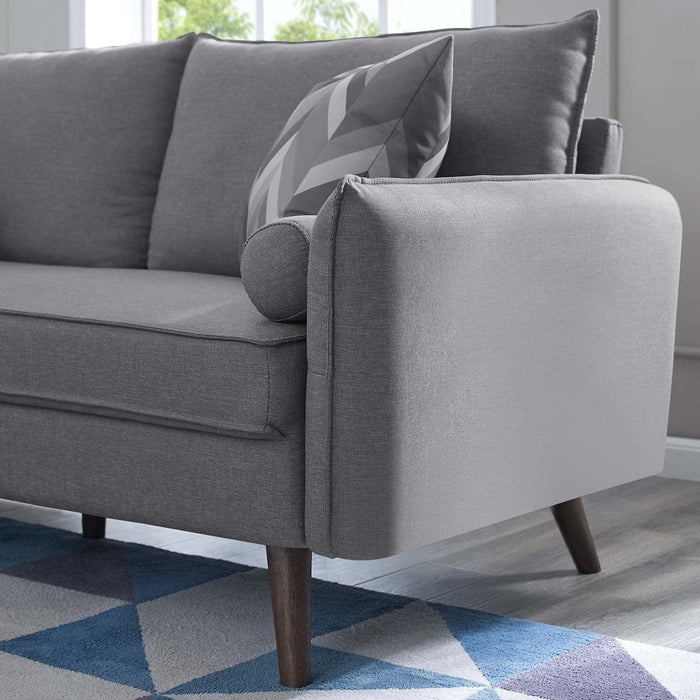 Loveseats Revive Upholstered Fabric Loveseat -Free Shipping at Bohemian Home Decor