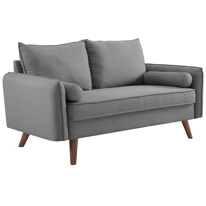 Revive Upholstered Fabric Loveseat | Bohemian Home Decor