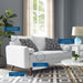 Revive Upholstered Fabric Loveseat | Bohemian Home Decor
