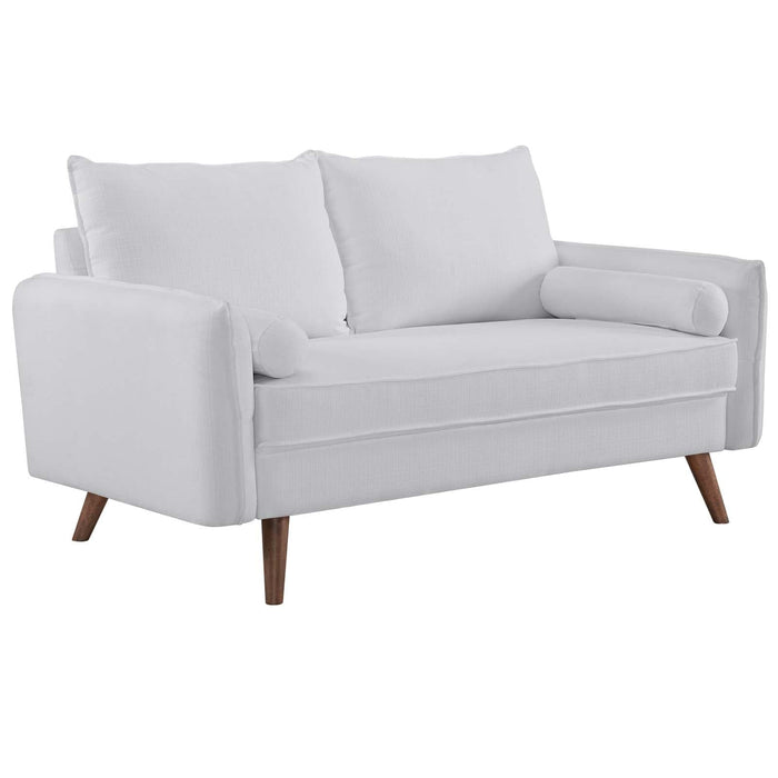 Revive Upholstered Fabric Loveseat | Bohemian Home Decor