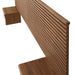 Render Wall Mount Headboard and Modern Nightstands (King Size) | Bohemian Home Decor