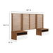 Render Wall Mount Twin Headboard and Modern Nightstands (Twin Size) | Bohemian Home Decor