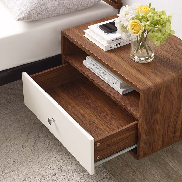 Transmit Wall Mount Nightstand | Bohemian Home Decor