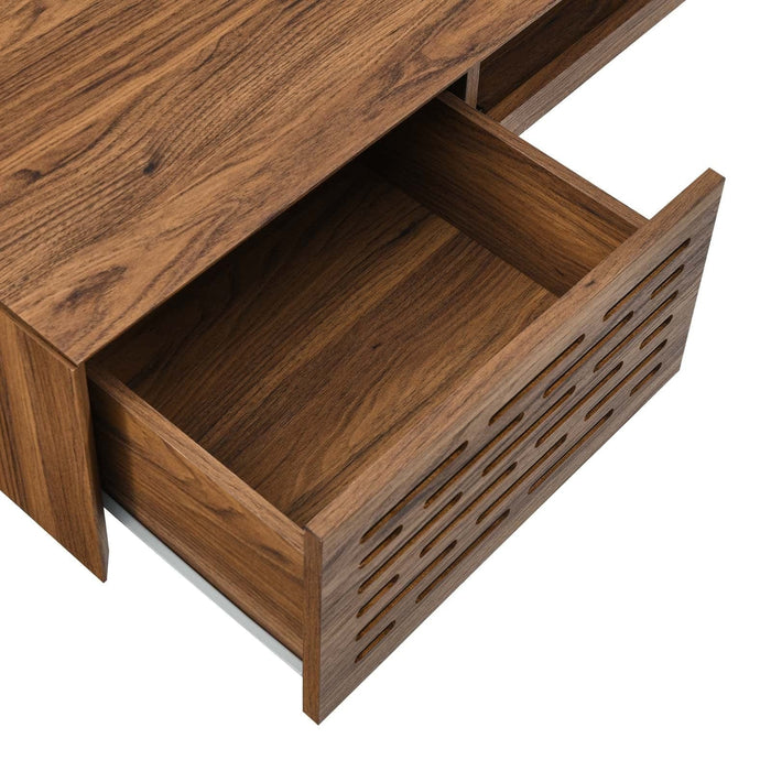 Merit 60" Wall Mount Wood Office Desk | Bohemian Home Decor