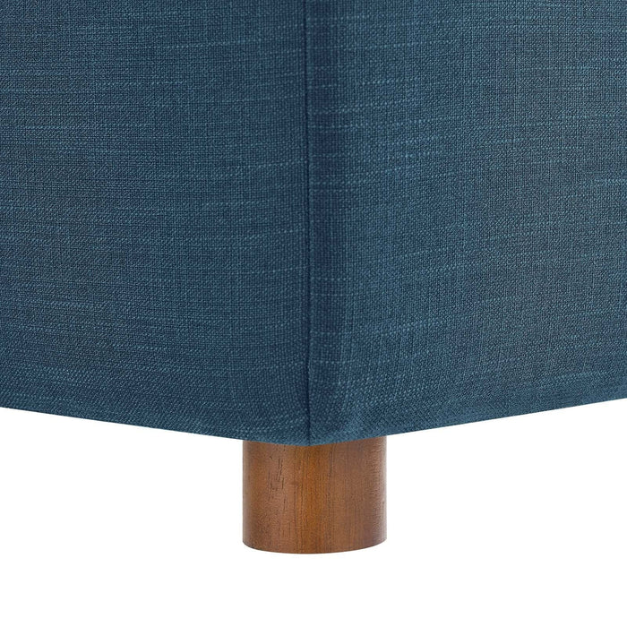 Commix Down Filled Overstuffed Ottoman | Bohemian Home Decor