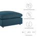 Commix Down Filled Overstuffed Ottoman | Bohemian Home Decor