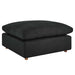 Commix Down Filled Overstuffed Ottoman | Bohemian Home Decor