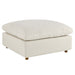 Commix Down Filled Overstuffed Ottoman | Bohemian Home Decor