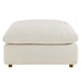 Commix Down Filled Overstuffed Ottoman | Bohemian Home Decor