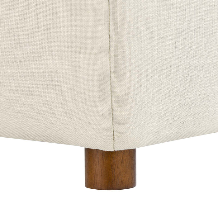Commix Down Filled Overstuffed Ottoman | Bohemian Home Decor