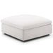 Commix Down Filled Overstuffed Ottoman | Bohemian Home Decor