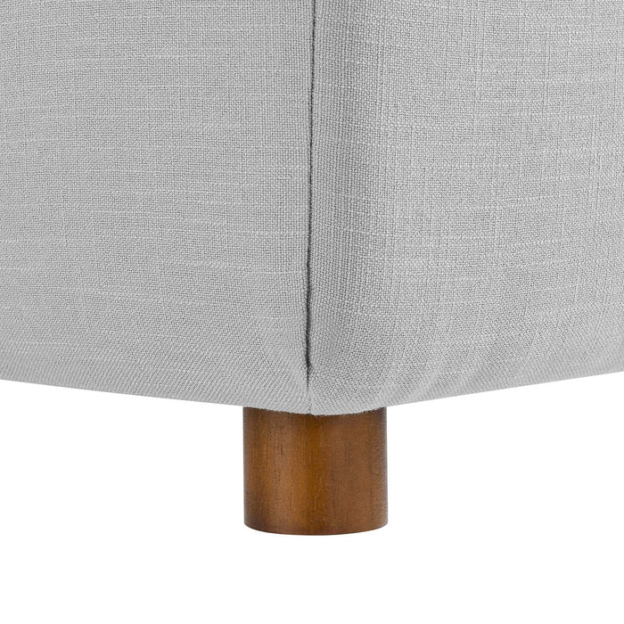 Commix Down Filled Overstuffed Ottoman | Bohemian Home Decor