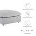 Ottomans Commix Down Filled Overstuffed Ottoman -Free Shipping at Bohemian Home Decor