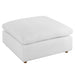 Commix Down Filled Overstuffed Ottoman | Bohemian Home Decor
