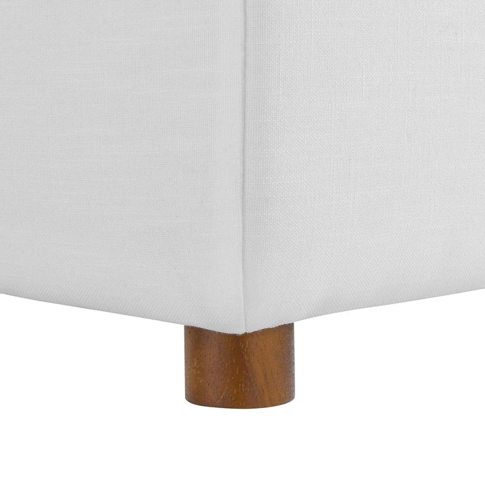 Commix Down Filled Overstuffed Ottoman | Bohemian Home Decor