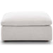 Commix Down Filled Overstuffed Ottoman | Bohemian Home Decor