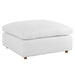 Commix Down Filled Overstuffed Ottoman | Bohemian Home Decor