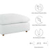 Commix Down Filled Overstuffed Ottoman | Bohemian Home Decor