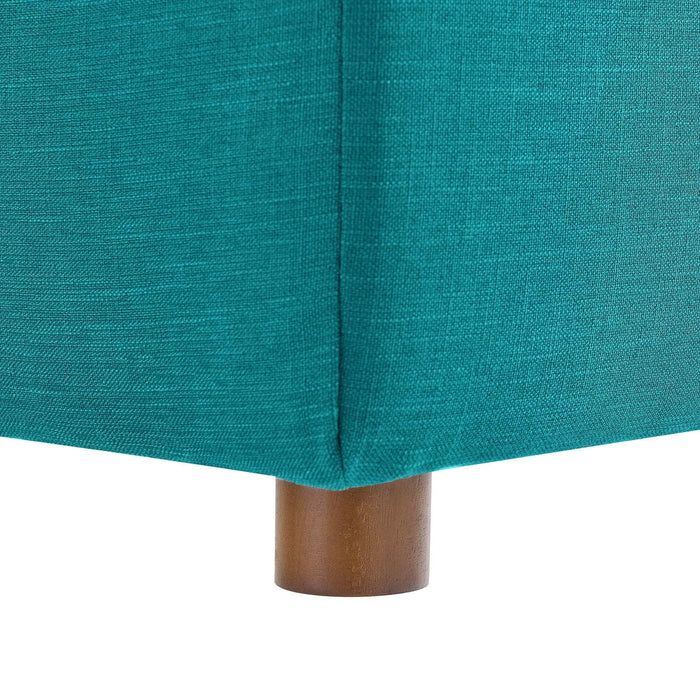 Commix Down Filled Overstuffed Ottoman | Bohemian Home Decor