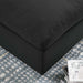 Commix Down Filled Overstuffed Ottoman | Bohemian Home Decor