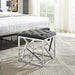 Ottomans Intersperse Ottoman -Free Shipping at Bohemian Home Decor