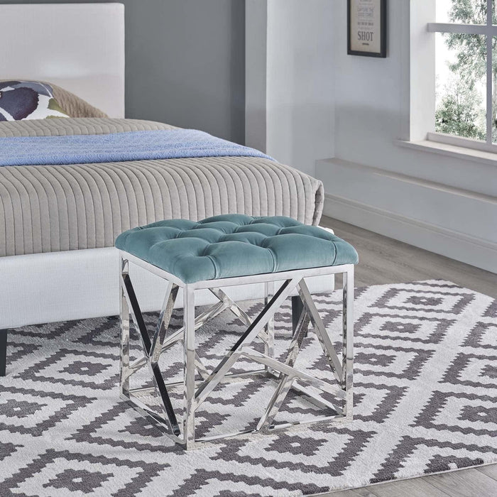 Intersperse Ottoman | Bohemian Home Decor