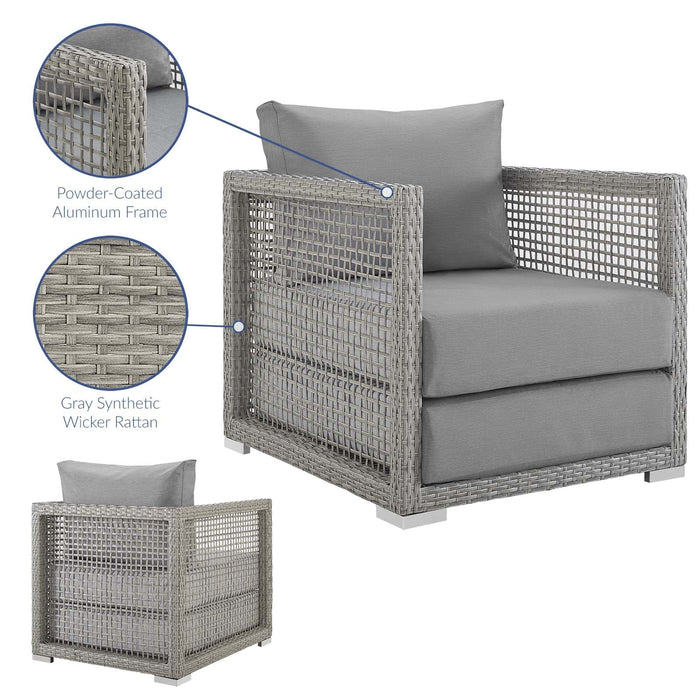Aura Rattan Outdoor Patio Armchair | Bohemian Home Decor