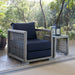 Aura Rattan Outdoor Patio Armchair | Bohemian Home Decor