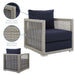 Aura Rattan Outdoor Patio Armchair | Bohemian Home Decor