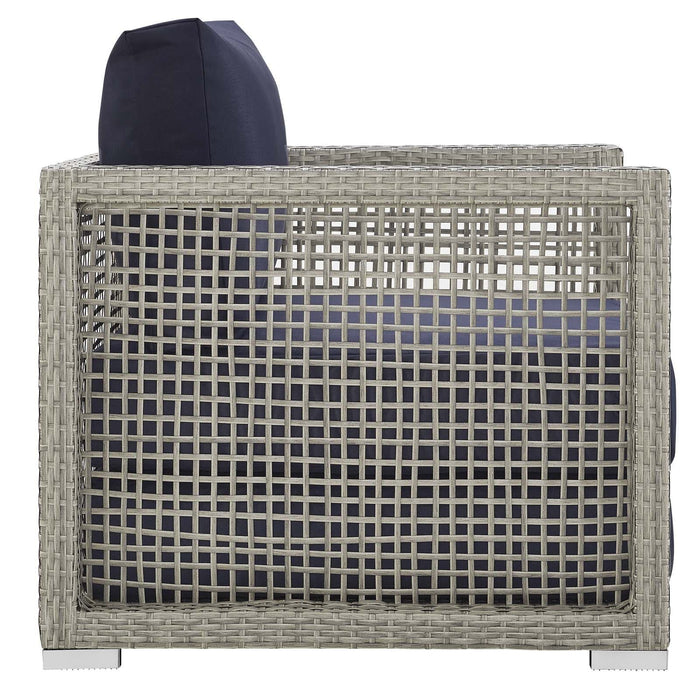 Aura Rattan Outdoor Patio Armchair | Bohemian Home Decor