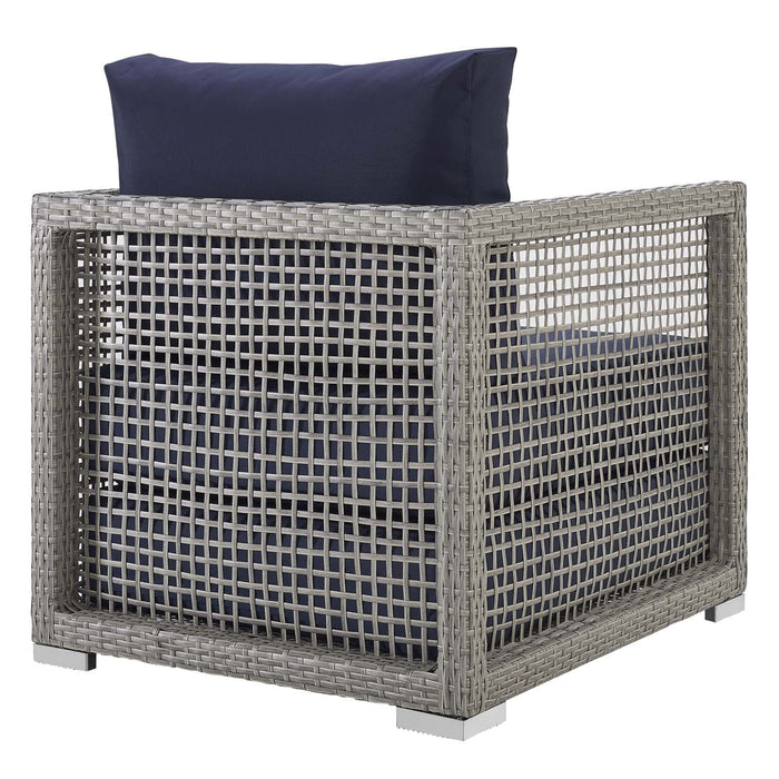 Aura Rattan Outdoor Patio Armchair | Bohemian Home Decor