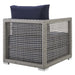 Aura Rattan Outdoor Patio Armchair | Bohemian Home Decor