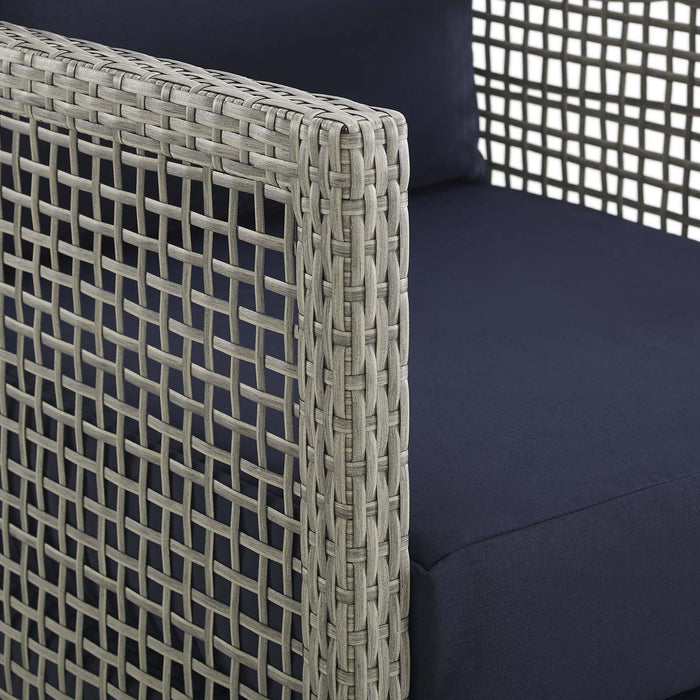 Aura Rattan Outdoor Patio Armchair | Bohemian Home Decor