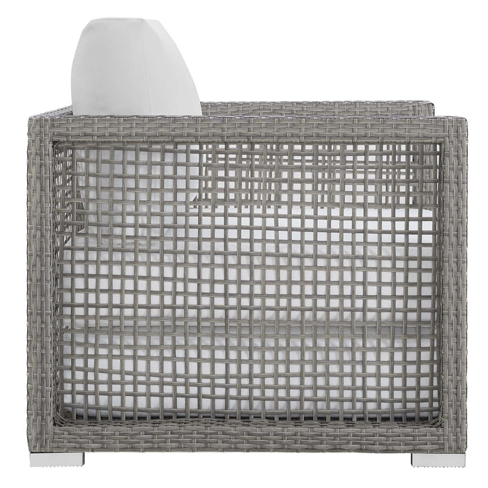Aura Rattan Outdoor Patio Armchair | Bohemian Home Decor