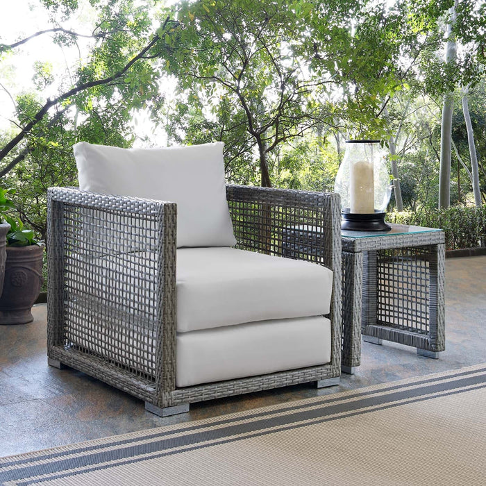Aura Rattan Outdoor Patio Armchair | Bohemian Home Decor