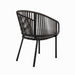 Outdoor Armchair Harbor Outdoor Patio Armchair Charcoal Gray -Free Shipping at Bohemian Home Decor