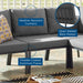 Riverside Outdoor Patio Aluminum Armless Chair | Bohemian Home Decor