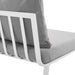 Riverside Outdoor Patio Aluminum Armless Chair | Bohemian Home Decor